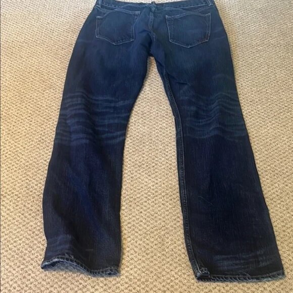 Banana Republic Vintage Straight Men's Blue Jeans Sz 34x34 - Picture 2 of 4